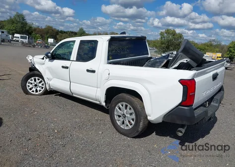 2024 Toyota Tacoma Sr из США, поврежденный, VIN 3TYKD5HN1RT011355